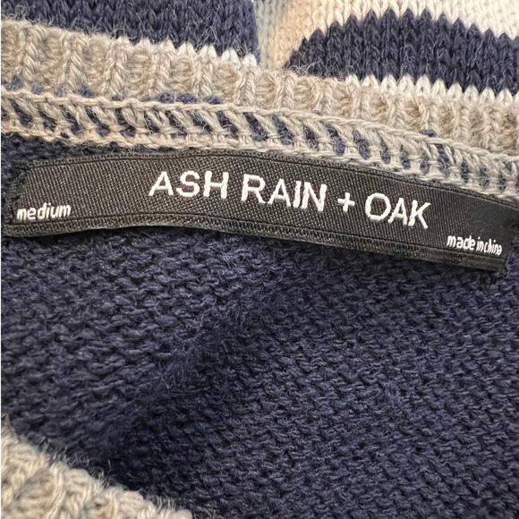 NEW Ash Rain + Oak Sweater Dress Size M in Multicolored Stripes Razorback - Picture 4 of 7
